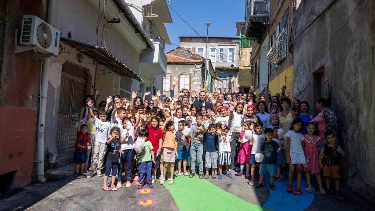 Çocukların hayalleri mahalleyi yeniden buluşturdu
