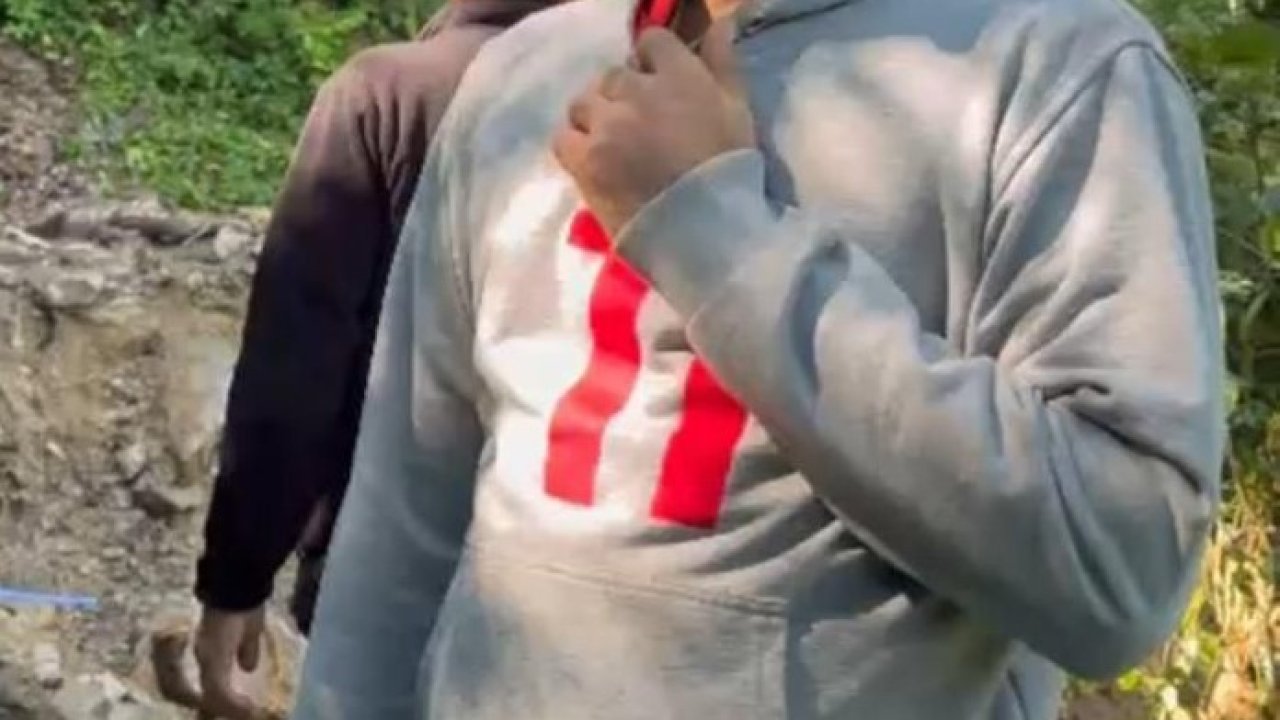 Eşyaları dere kenarında bulunan şahıs için arama çalışması başlatıldı