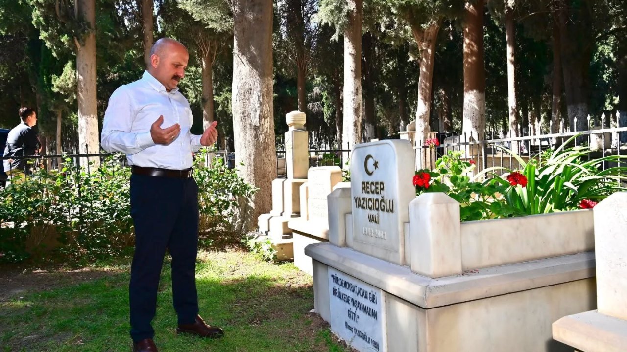 Vali Varol, ’Süper Vali’ Recep Yazıcıoğlu’nu unutmadı