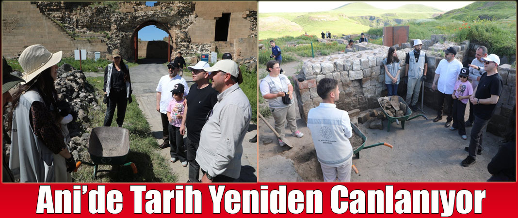 Kars’ın tarihi mirası Ani’de çalışmalar hız kesmiyor