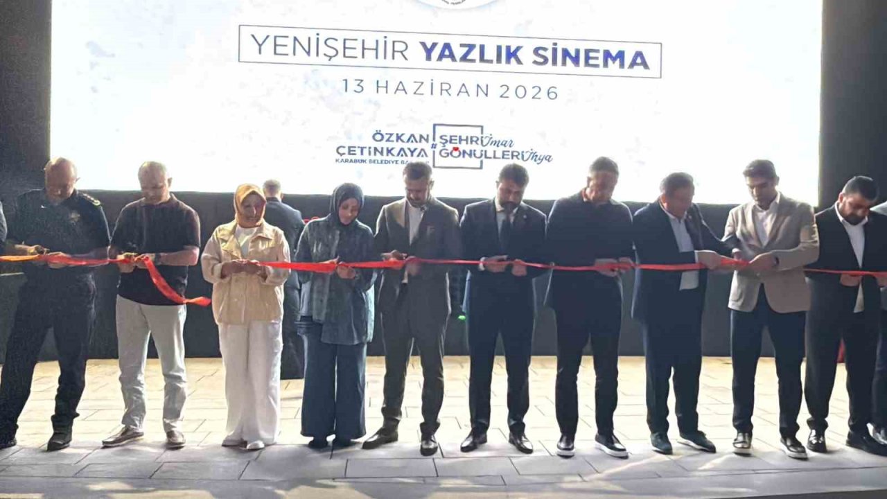 Yenişehir Yazlık Sineması 13 yıl sonra törenle açıldı