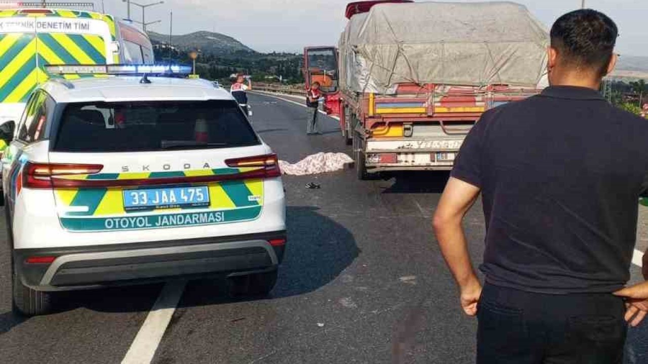 Tarsus’ta trafik kazası: 1 ölü