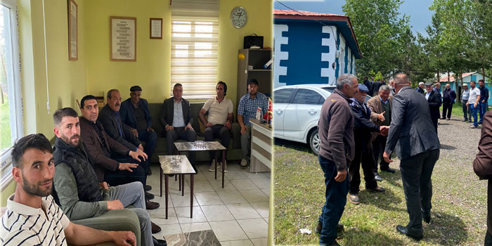 Kars Ziraat Odası Başkanı Özcan Müçük’ten Köylere Hasat Ziyareti