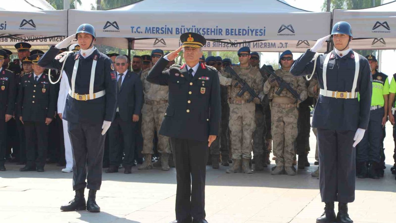 Mersin’de Jandarma Teşkilatı’nın 187. kuruluş yıl dönümü kutlandı