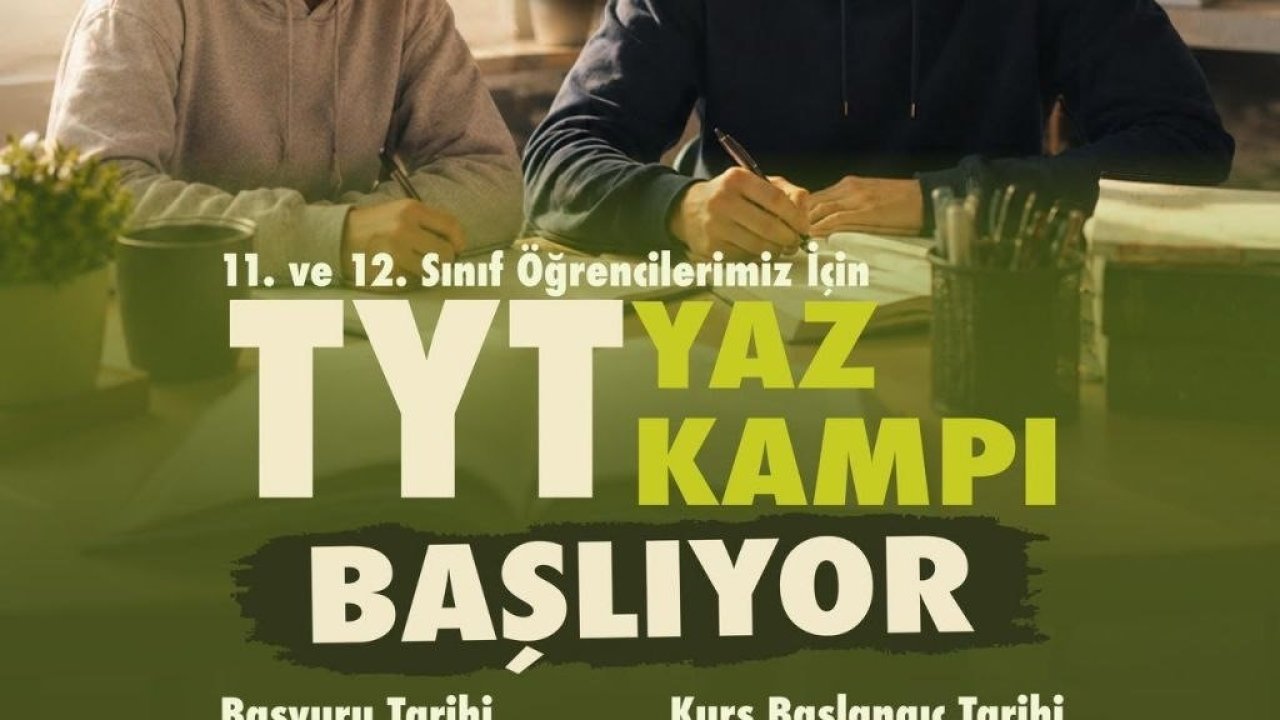 Denizli Büyükşehir üniversiteye hazırlanan gençlerin yanında