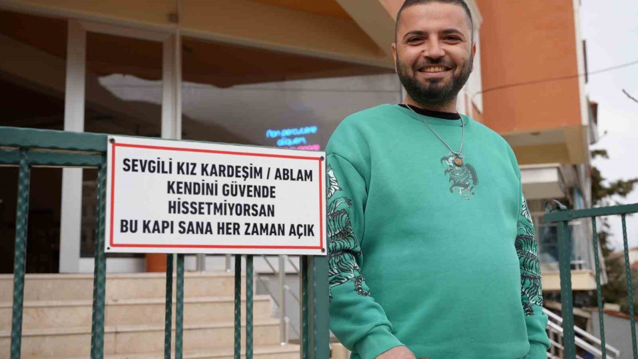 Denizli’de duyarlı esnaftan kadınlara yönelik anlamlı farkındalık