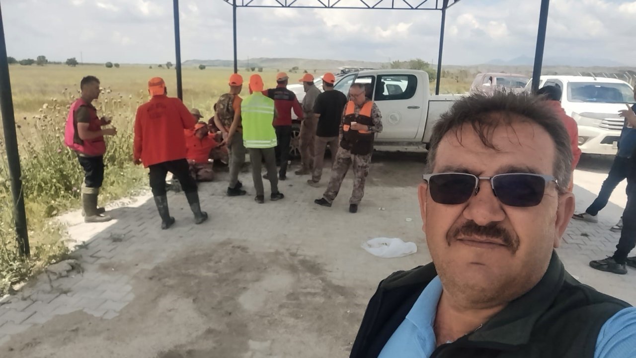 Karapınar’da kontrollü sürek avı