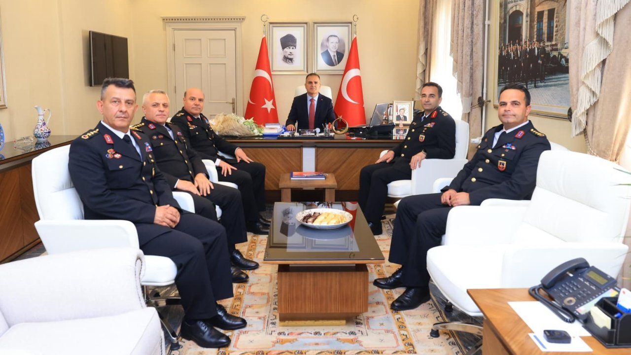 Muğla Valisi Akbıyık,  Jandarma’yı ağırladı