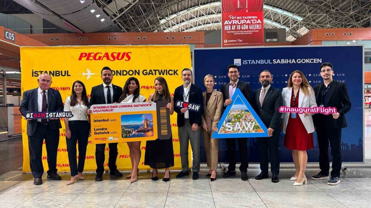 Sabiha Gökçen’in Londra ağı Gatwick ile genişliyor