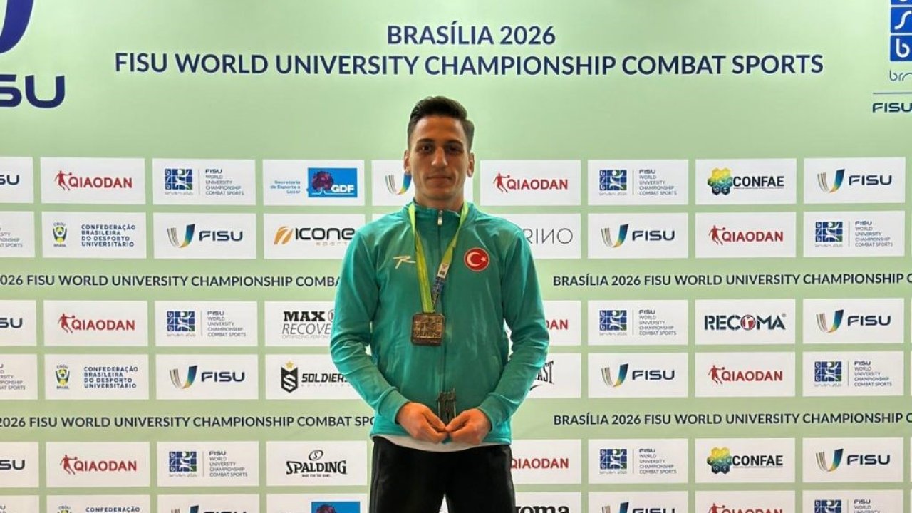 OMÜ’lü sporcu, Brezilya’da Dünya Şampiyonu oldu