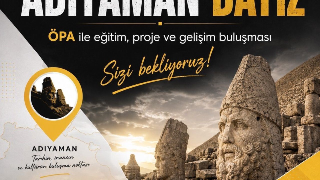 Yapay zeka destekli proje eğitimi Adıyaman’da yapılacak