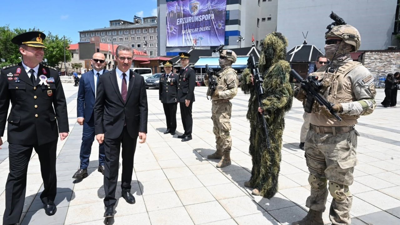 Erzurum’da jandarmanın 187. yılına özel tanıtım standı