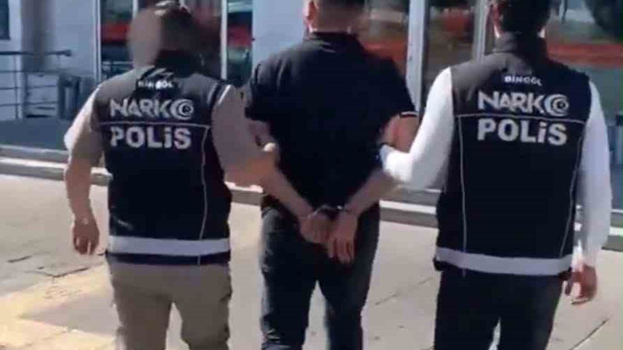 Bingöl’de uyuşturucu taciri tutuklandı