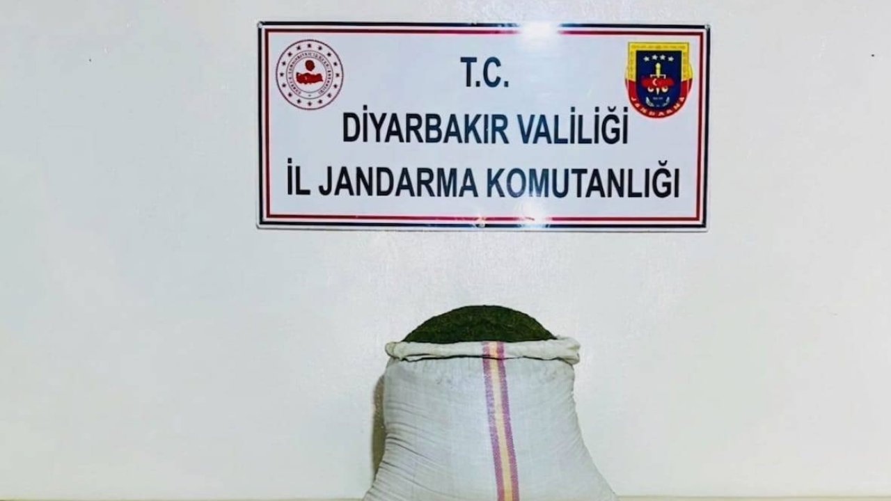 Diyarbakır’da 10 kilo esrar ele geçirildi