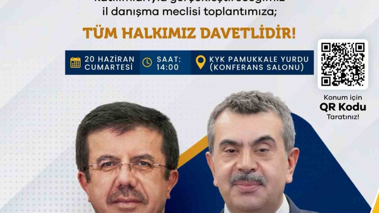 Milli Eğitim Bakanı Yusuf Tekin Denizli’ye geliyor