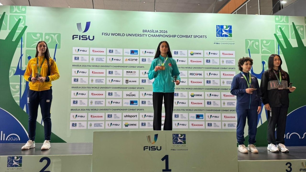 BUÜ’lü milli sporcudan uluslararası başarı