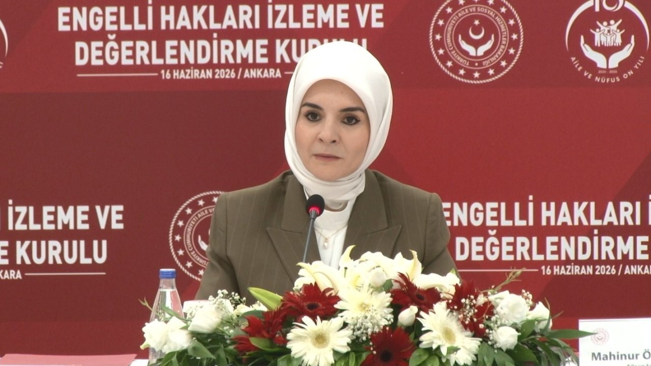 Bakan Göktaş: "Engelli Hakları İzleme ve Değerlendirme Kurulumuzun çalışmalarını sürdürebilmesi için iki alt çalışma grubu oluşturulacak"