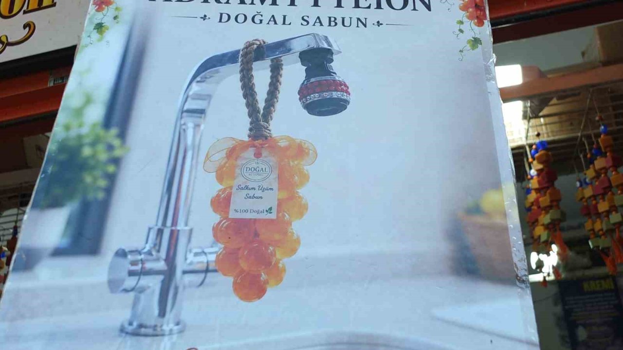 Burhaniye’de Salkım Sabun ilgi gördü