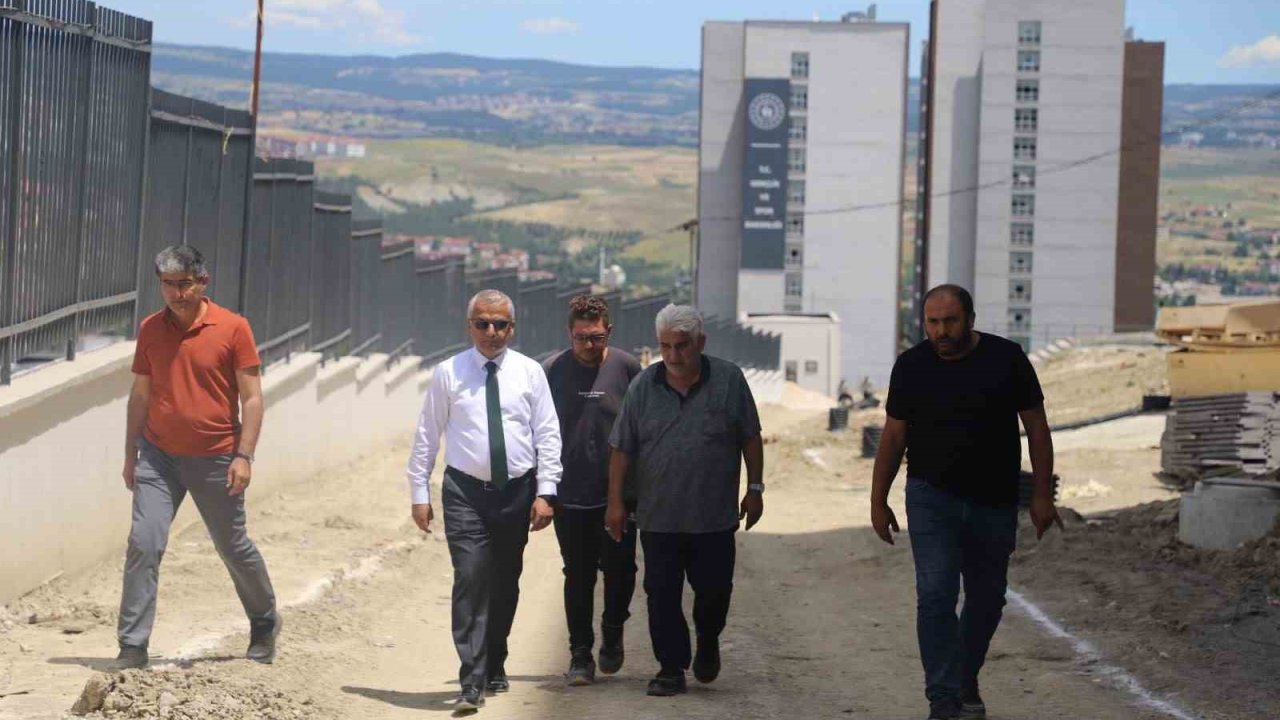 Karabük’te 419 kişilik öğrenci yurdunda çalışmalarda sona yaklaşıldı