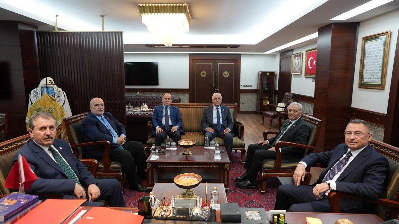 Fuat Oktay’dan BBP Genel Başkanı Destici’ye anlamlı ziyaret
