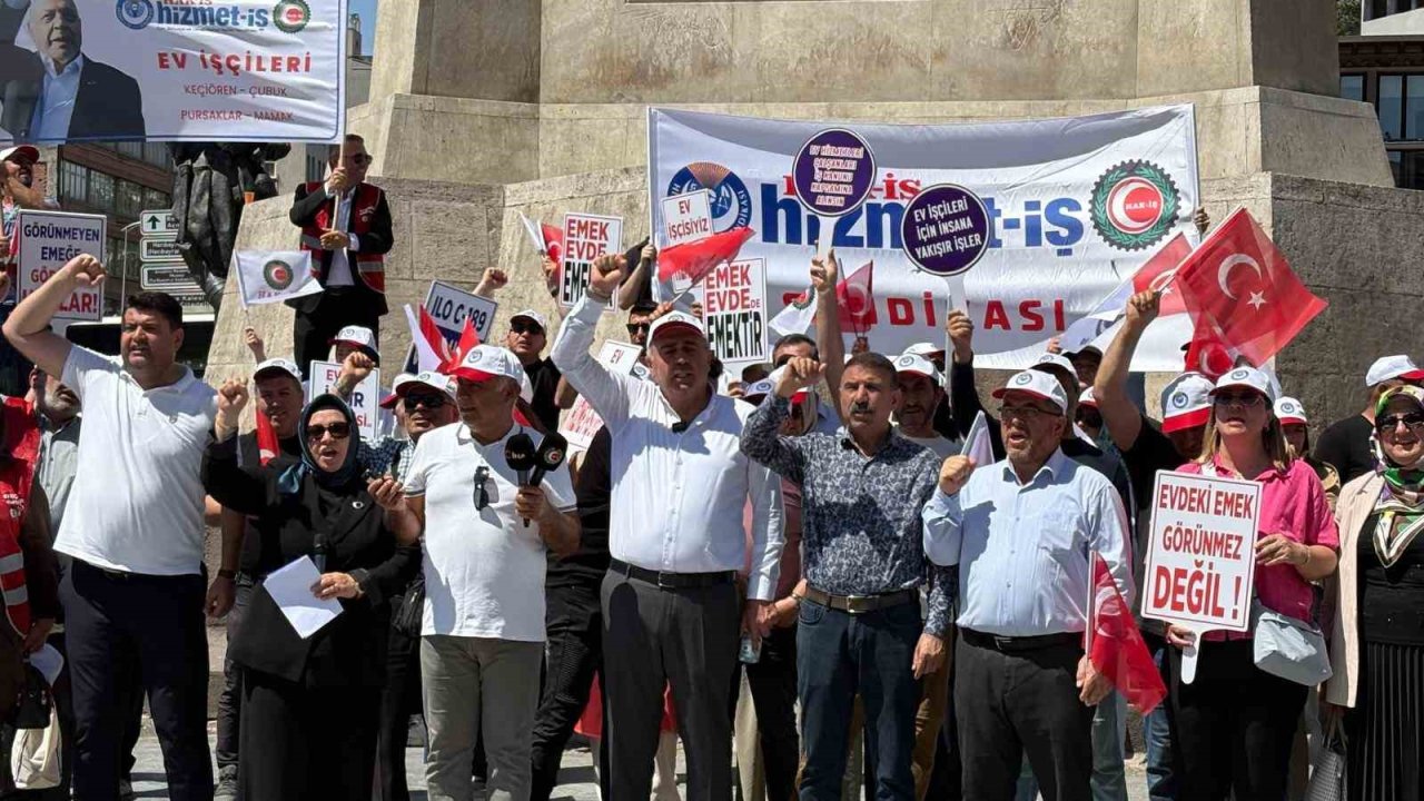 HAK-İŞ’ten ev işçileri için çağrı: "Ev işi de iştir, ev işçisi de işçidir"