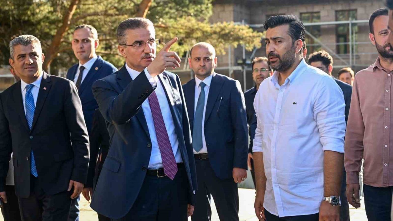 Gastronomi Lisesi inşaat çalışmalarına inceleme