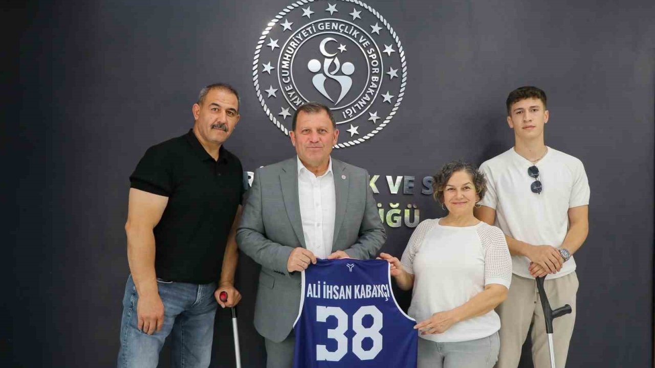 Kayseri Bedensel Engelliler Spor Kulübü’nden Kabakcı’ya teşekkür