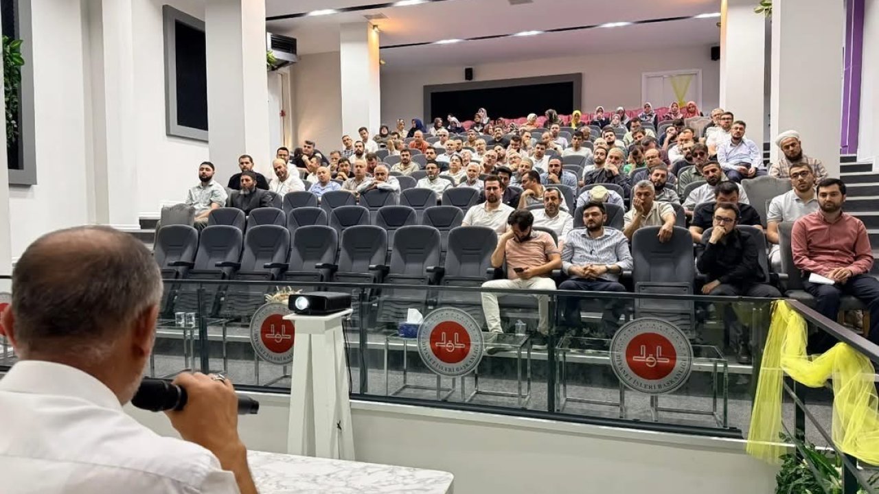 Yaz Kur’an kurslarında görev alacak personele seminer verildi