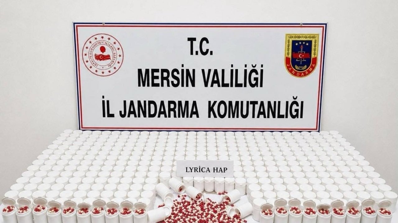 Mersin’de 22 bin 400 sentetik hap ele geçirildi: 7 tutuklama