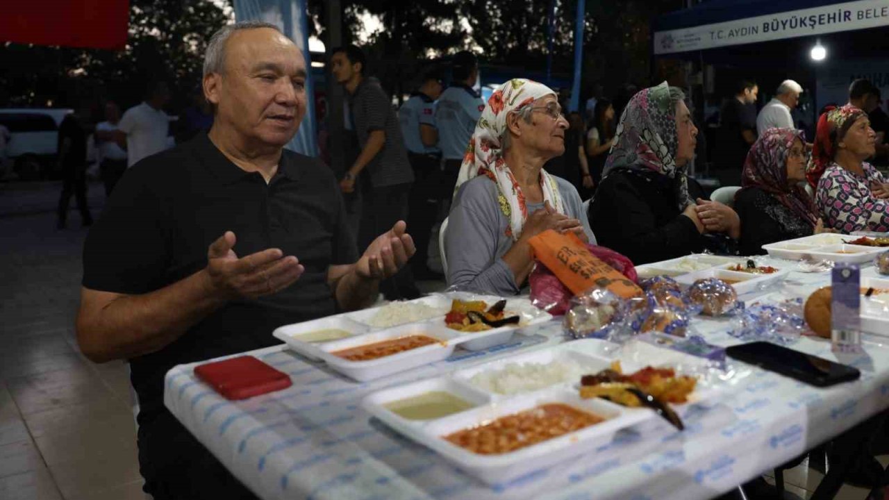 Muharrem ayı iftar sofraları Aydın’da kurulmaya başladı