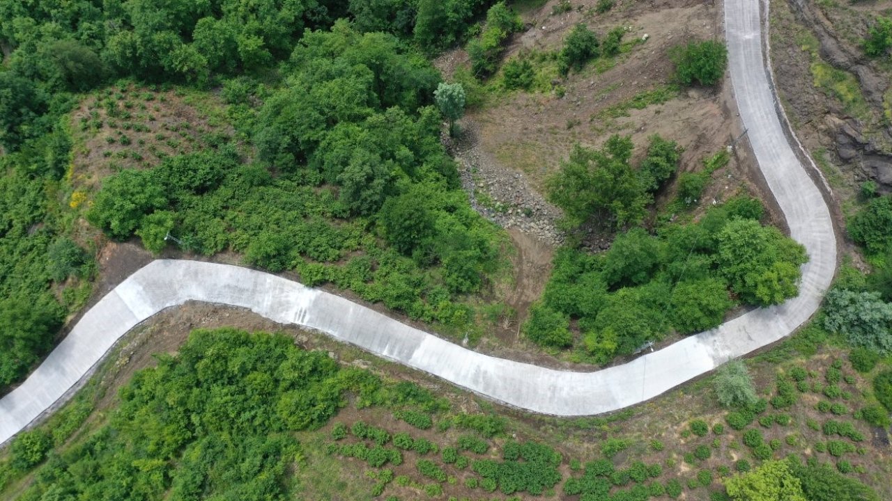 Ordu-Tokat bağlantı yolu rahata kavuşuyor