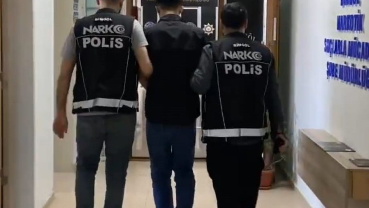 Bingöl’de uyuşturucuyla mücadele: 2 şüpheli tutuklandı