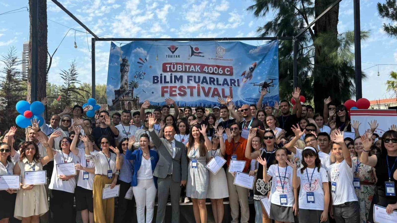 ‘TÜBİTAK 4006-C Bilim Fuarları Festivali’ İzmir’de kapılarını açtı