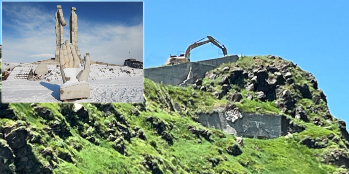 İnsanlık Anıtı'nın Yerine Seyir Terası Yapılacak
