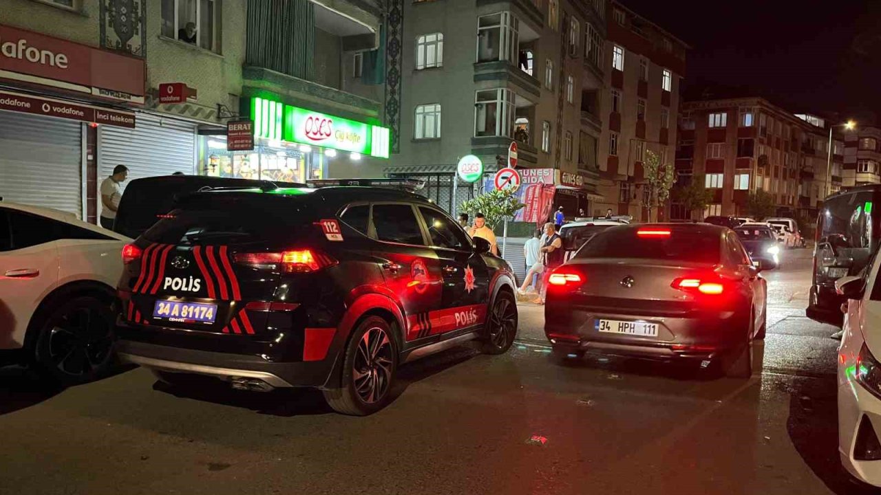 Gaziosmanpaşa’da motosikletli şahıslarca silahlı saldırı: 1 yaralı