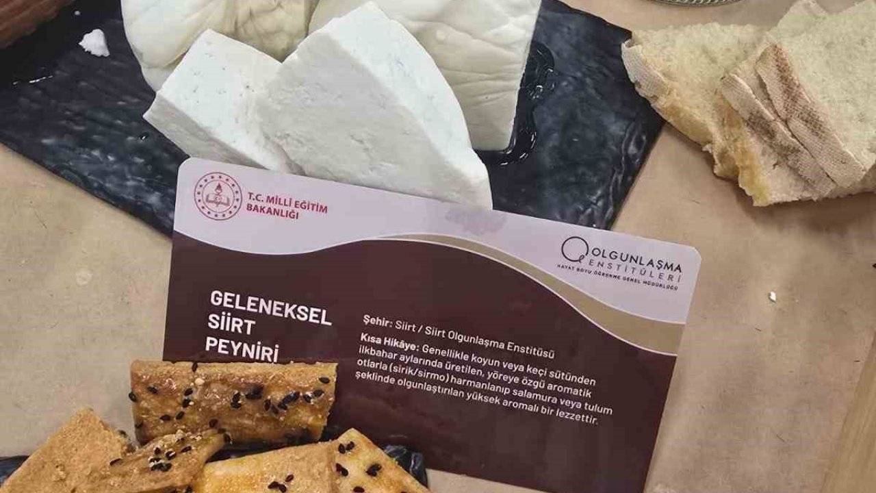 Siirt’in geleneksel peynirleri Ankara’da tanıtıldı