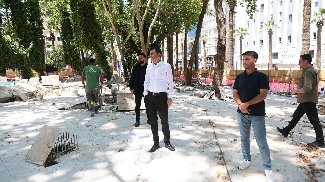 Başkan Çavuşoğlu’ndan Candoğan Parkı’na yerinde inceleme