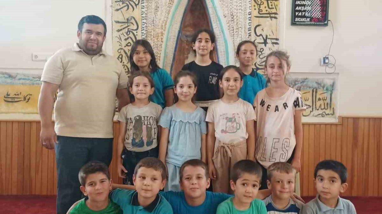 Koçarlı’da öğrenciler camide buluştu