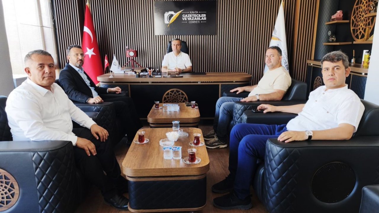 Kahta Devlet Hastanesi yönetimi basın temsilcileriyle buluştu