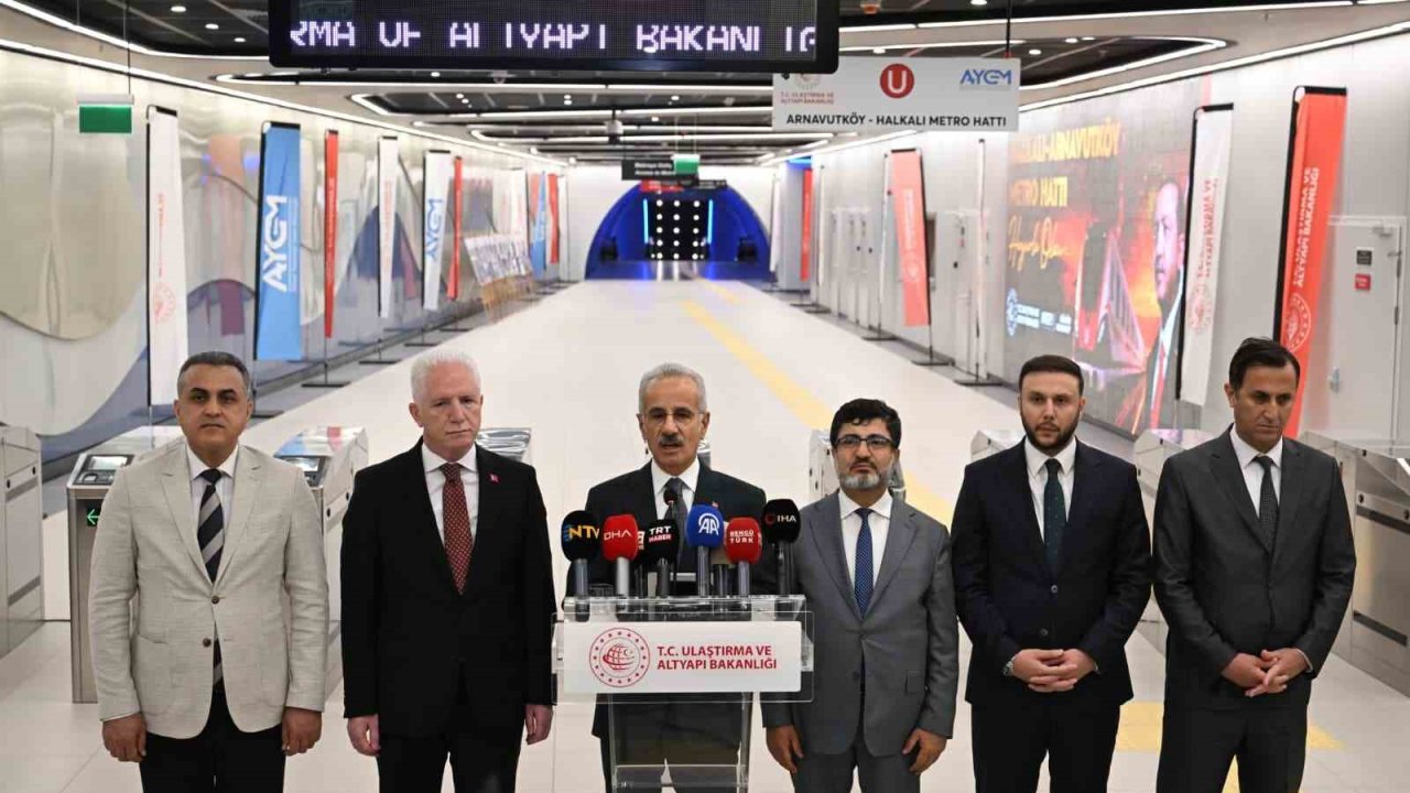 Türkiye’nin en uzun metro ringinin son halkası yarın açılıyor