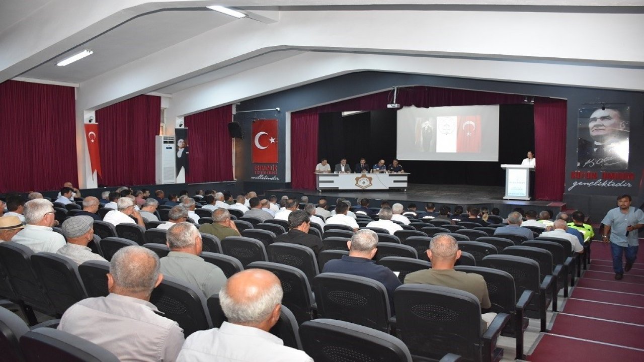 Salihli’de muhtarlar toplantısı yapıldı: Talepler ve sorunlar masaya yatırıldı