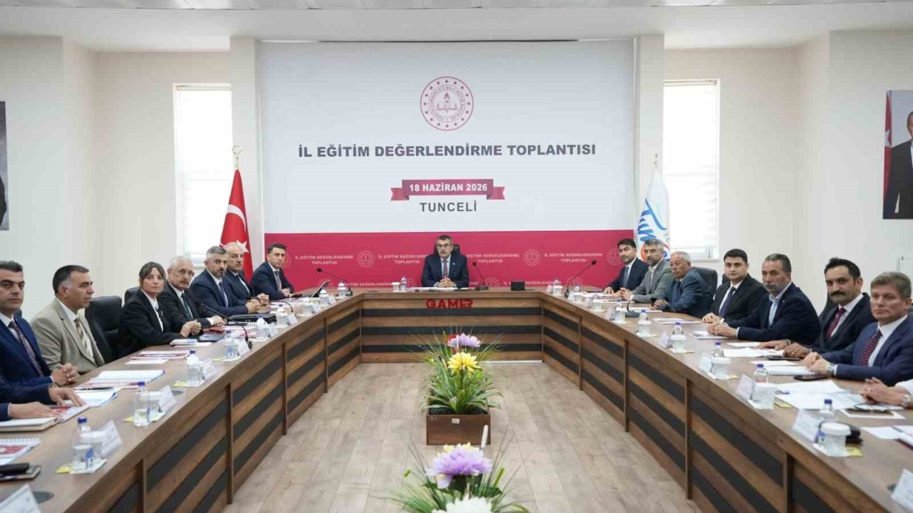 Milli Eğitim Bakanı Tekin: "Tunceli’de öğrenci sayımız hızla düşüyor"