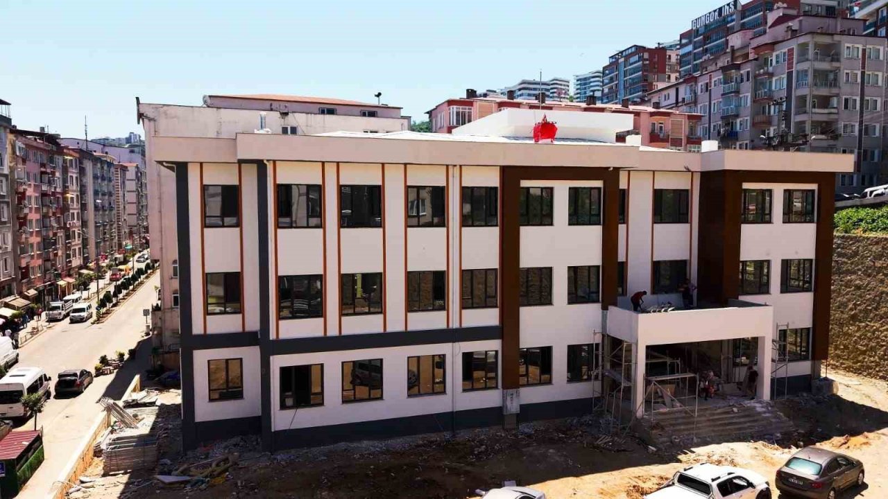 Giresun İl Özel İdaresi’nin eğitim yatırımında sona yaklaşıldı