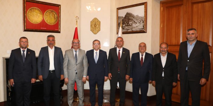 Damızlık yetiştiricileri Vali Polat ile bir araya geldi