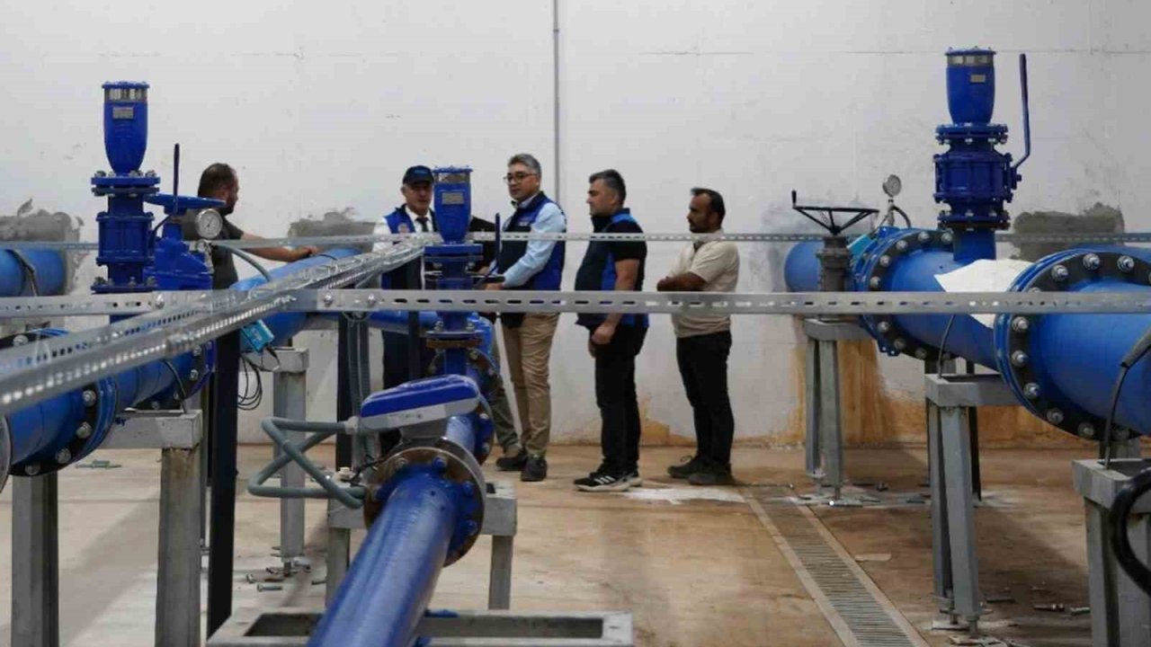 Bodrum içme ve kullanma suyu altyapısı çalışmalarında sona gelindi