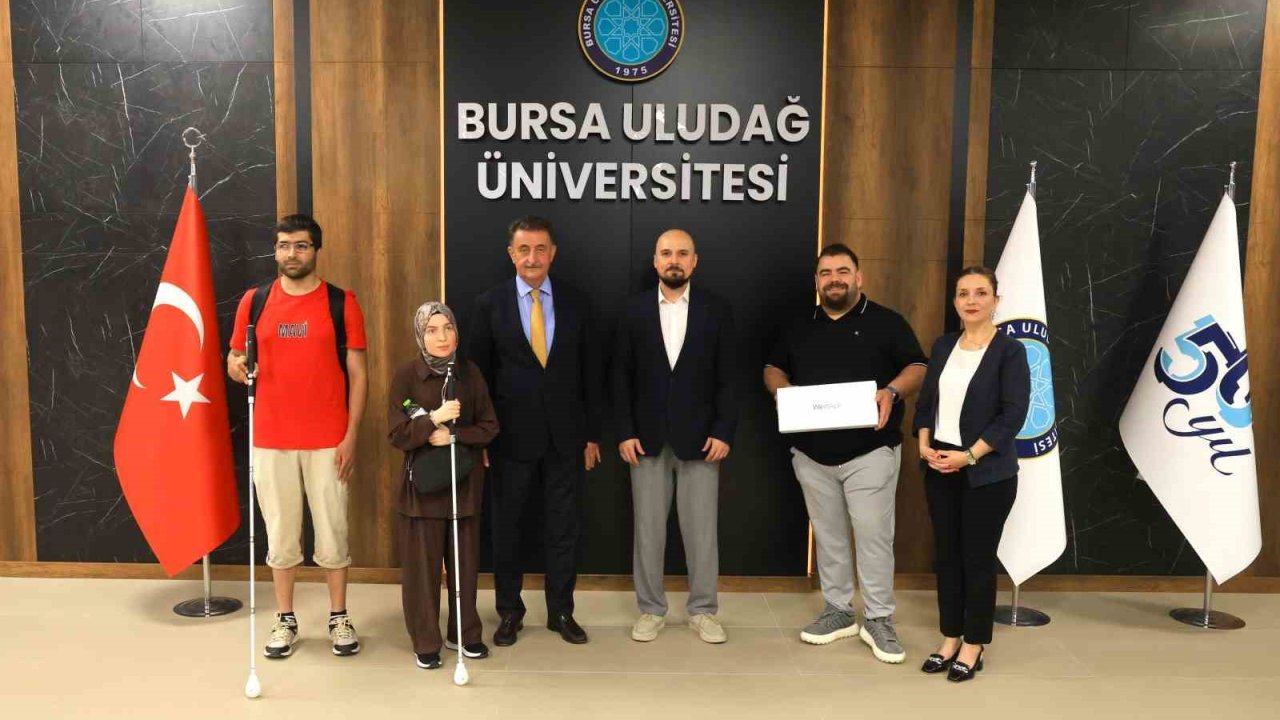 BUÜ’de görme engelli öğrencilerin hayatını kolaylaştıracak anlamlı iş birliği