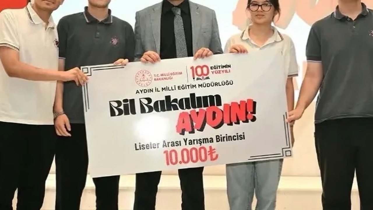 Aydın Fen Lisesi il birincisi oldu
