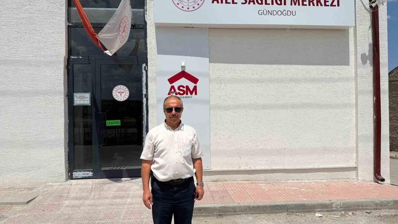 Muhtardan mahalle halkına yeni sağlık ocağı için kayıt çağrısı
