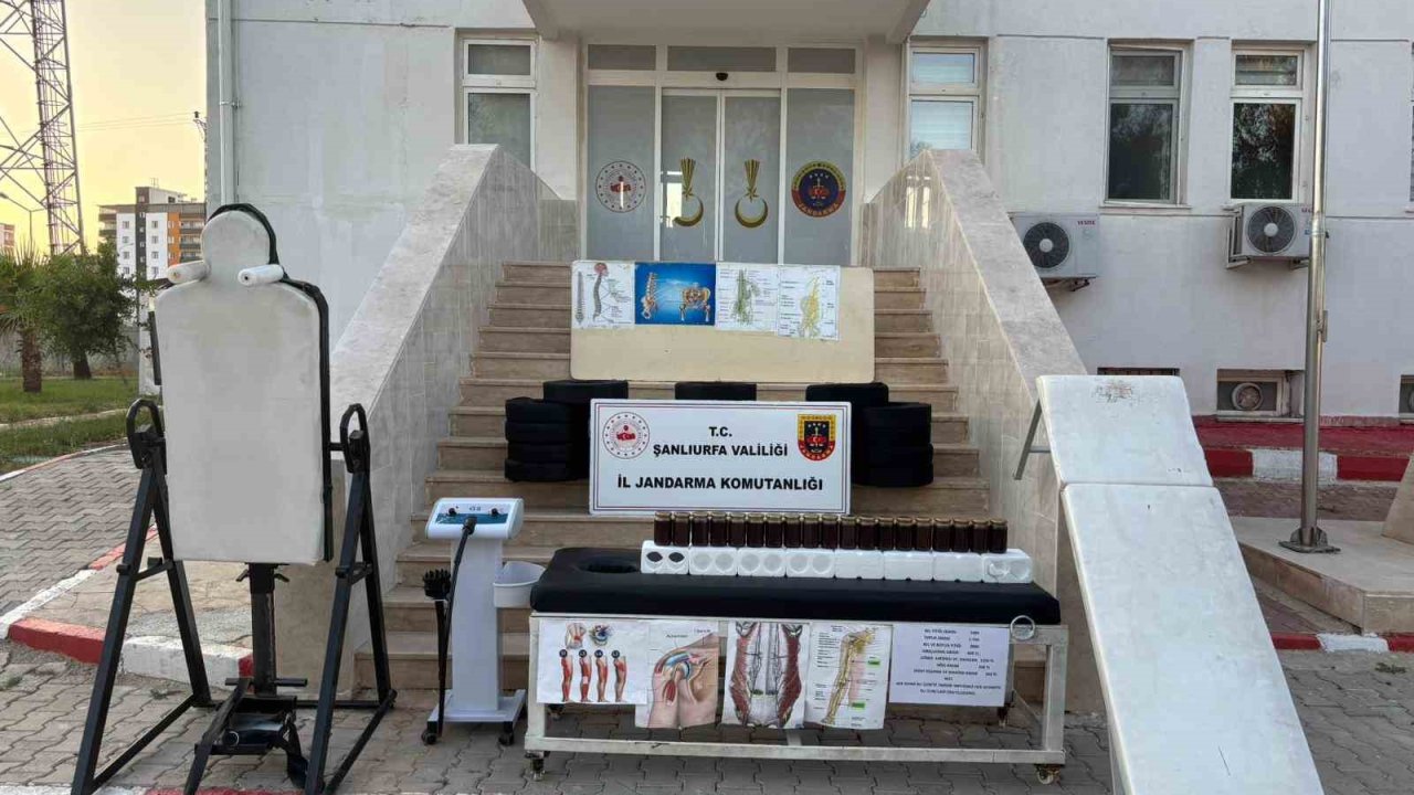 Şanlıurfa’da kaçak tedavi merkezine operasyon: 1 gözaltı