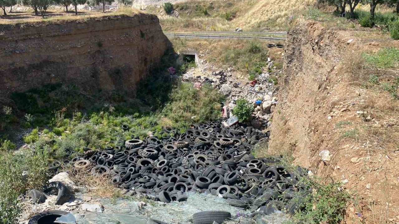 Atık lastikler doğaya değil, geri dönüşüme gidecek